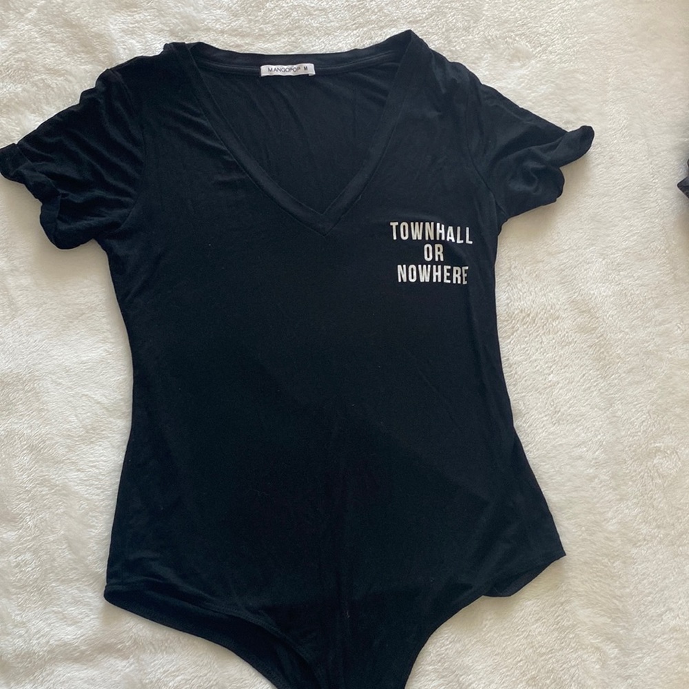 Townhall or nowhere bodysuit